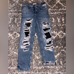 Free People Blue Women's Jeans